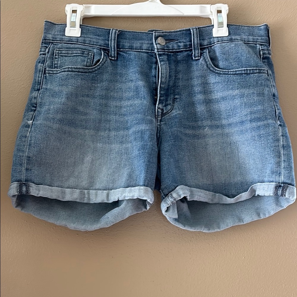 Old Navy Sweetheart Blue Jean Shorts Relaxed Fit
